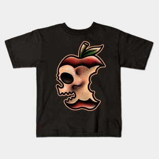 Apple skull Kids T-Shirt